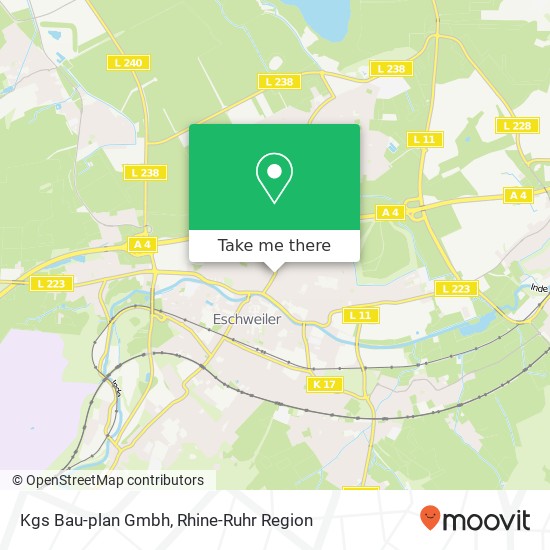 Kgs Bau-plan Gmbh map