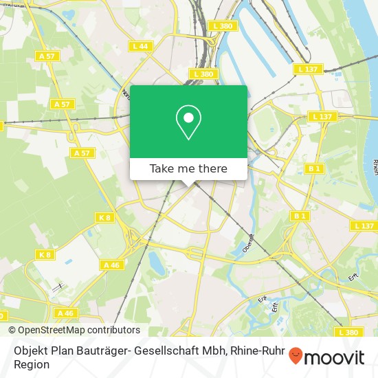 Карта Objekt Plan Bauträger- Gesellschaft Mbh