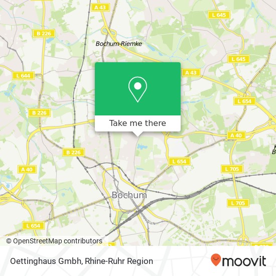 Oettinghaus Gmbh map