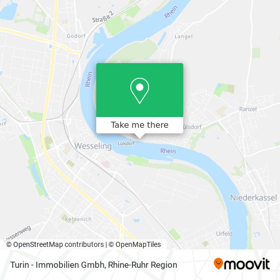 Turin - Immobilien Gmbh map