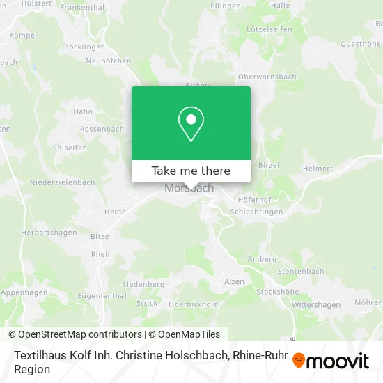 Карта Textilhaus Kolf Inh. Christine Holschbach