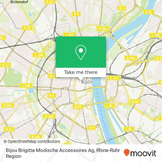 Bijou Brigitte Modische Accessoires Ag map