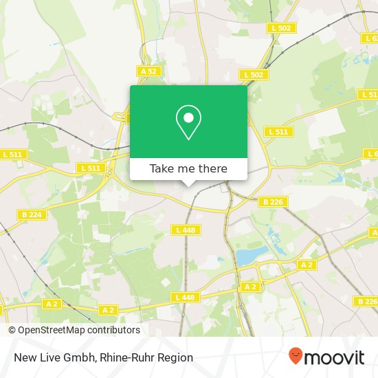 New Live Gmbh map