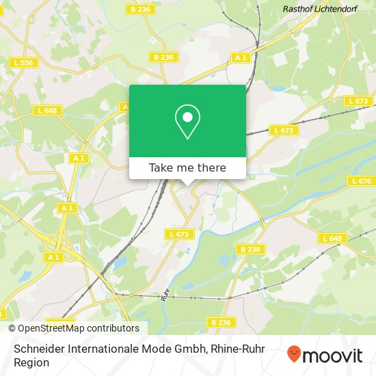 Карта Schneider Internationale Mode Gmbh