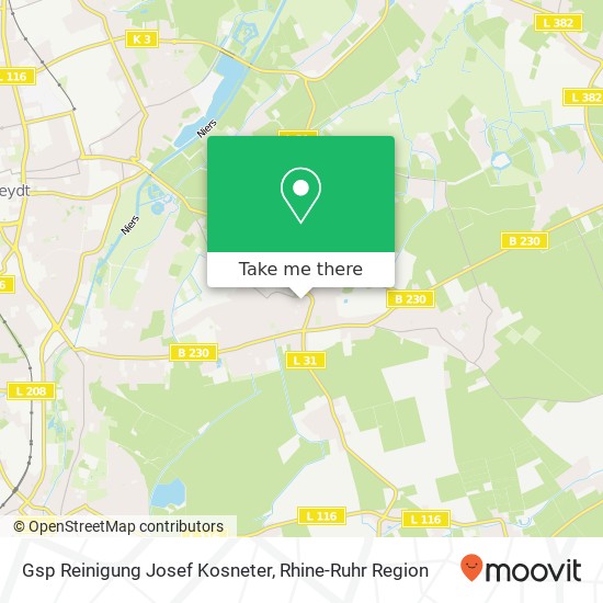 Gsp Reinigung Josef Kosneter map