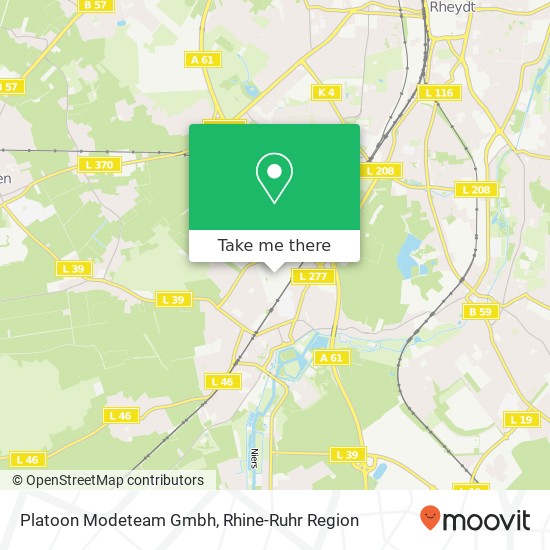 Platoon Modeteam Gmbh map