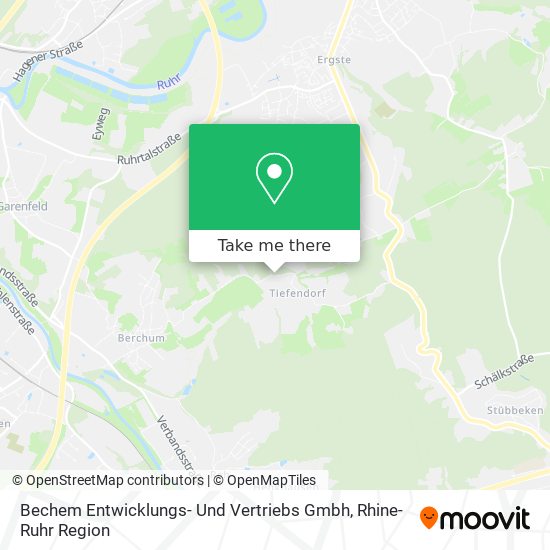 Bechem Entwicklungs- Und Vertriebs Gmbh map