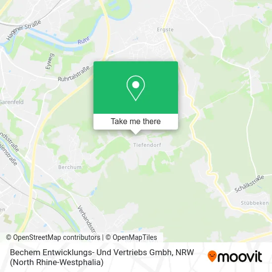 Bechem Entwicklungs- Und Vertriebs Gmbh map