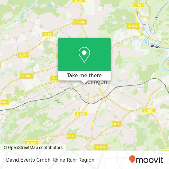 David Everts Gmbh map