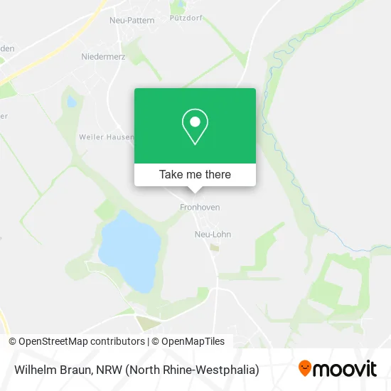 Карта Wilhelm Braun