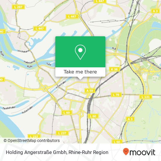 Holding Angerstraße Gmbh map