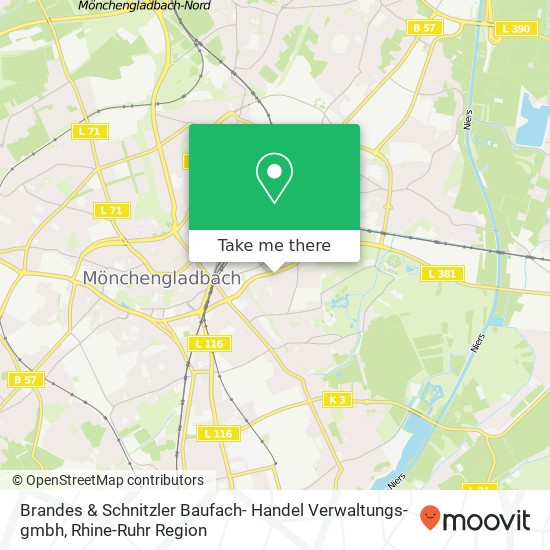 Brandes & Schnitzler Baufach- Handel Verwaltungs-gmbh map