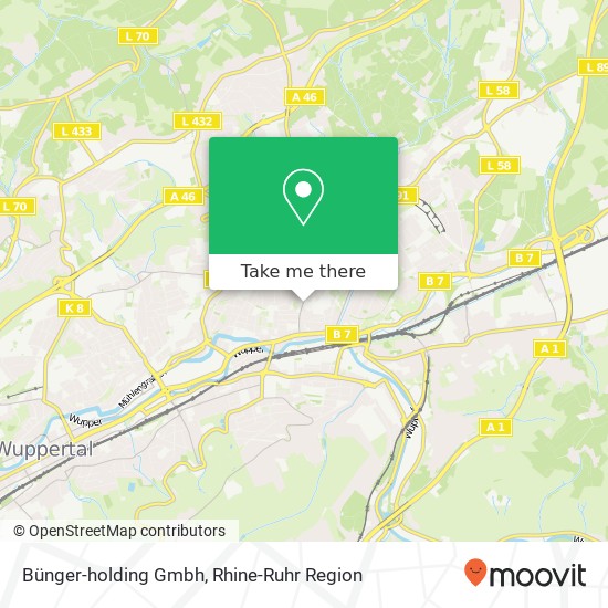 Bünger-holding Gmbh map