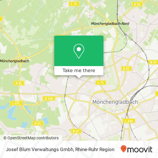 Josef Blum Verwaltungs Gmbh map