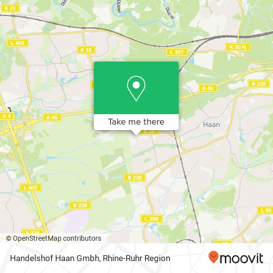 Handelshof Haan Gmbh map