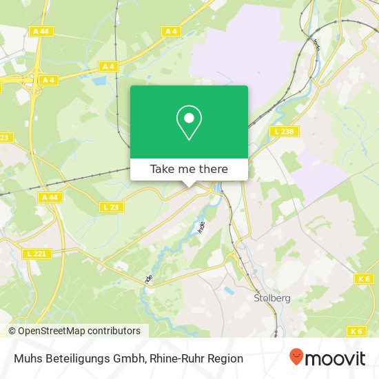 Muhs Beteiligungs Gmbh map