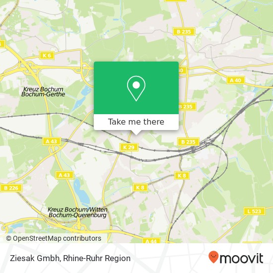 Ziesak Gmbh map