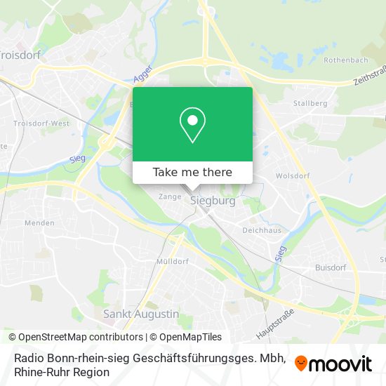 Radio Bonn-rhein-sieg Geschäftsführungsges. Mbh map