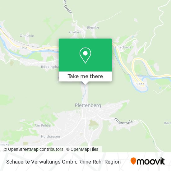 Schauerte Verwaltungs Gmbh map