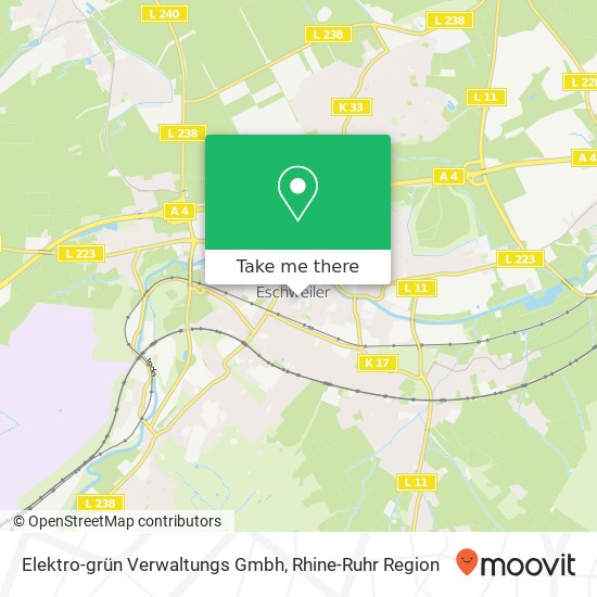 Elektro-grün Verwaltungs Gmbh map