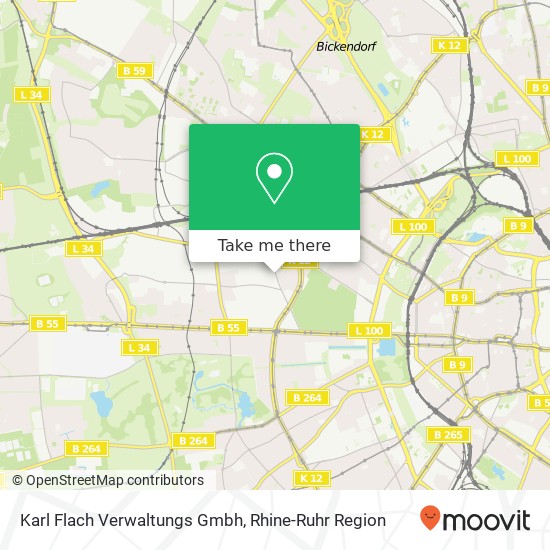 Karl Flach Verwaltungs Gmbh map