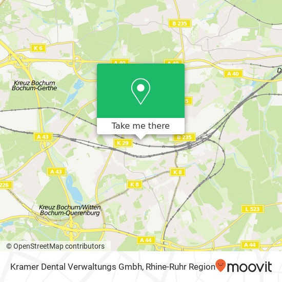Карта Kramer Dental Verwaltungs Gmbh
