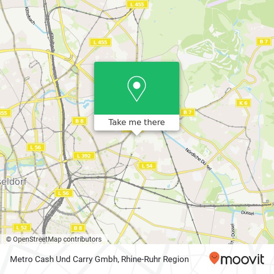 Metro Cash Und Carry Gmbh map