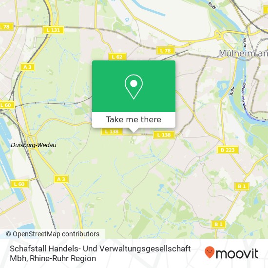 Schafstall Handels- Und Verwaltungsgesellschaft Mbh map