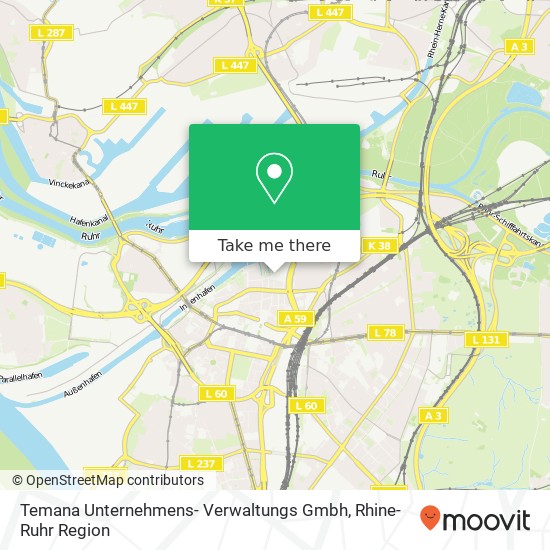 Temana Unternehmens- Verwaltungs Gmbh map