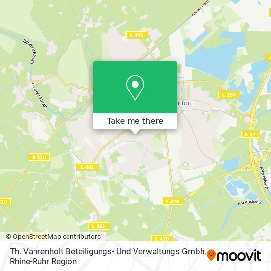 Карта Th. Vahrenholt Beteiligungs- Und Verwaltungs Gmbh