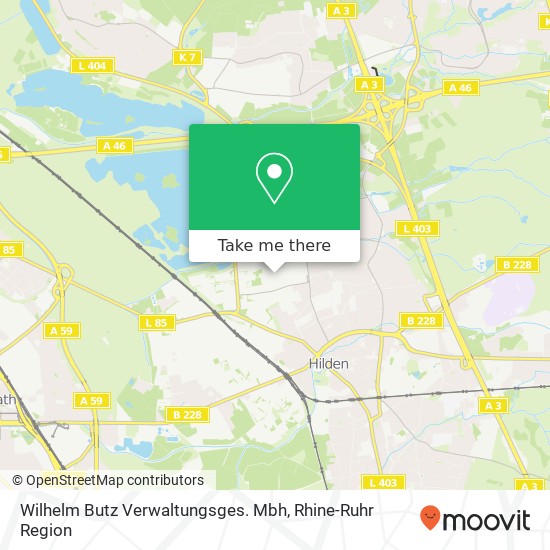 Wilhelm Butz Verwaltungsges. Mbh map