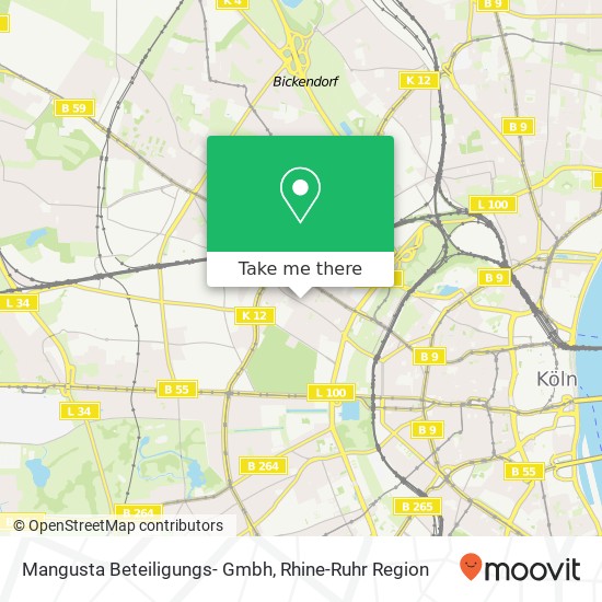 Карта Mangusta Beteiligungs- Gmbh