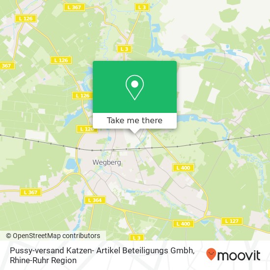 Pussy-versand Katzen- Artikel Beteiligungs Gmbh map