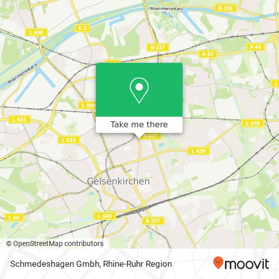 Schmedeshagen Gmbh map