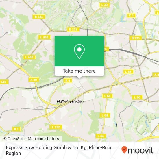 Express Sow Holding Gmbh & Co. Kg map