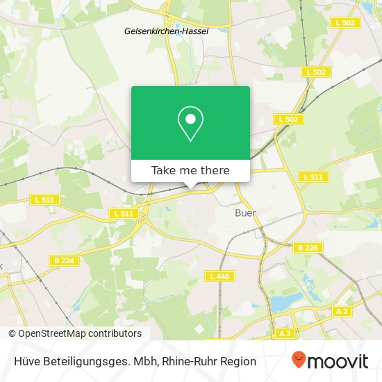 Hüve Beteiligungsges. Mbh map