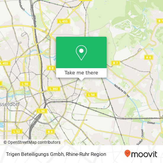 Trigen Beteiligungs Gmbh map