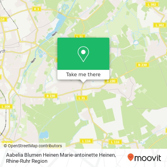 Aabelia Blumen Heinen Marie-antoinette Heinen map