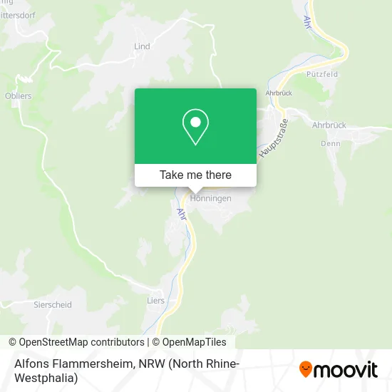 Alfons Flammersheim map