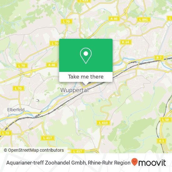 Aquarianer-treff Zoohandel Gmbh map