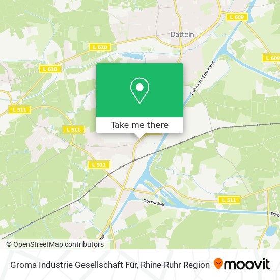 Groma Industrie Gesellschaft Für map