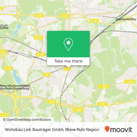 Wohnbau Link Bauträger Gmbh map