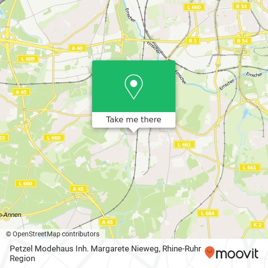 Petzel Modehaus Inh. Margarete Nieweg map