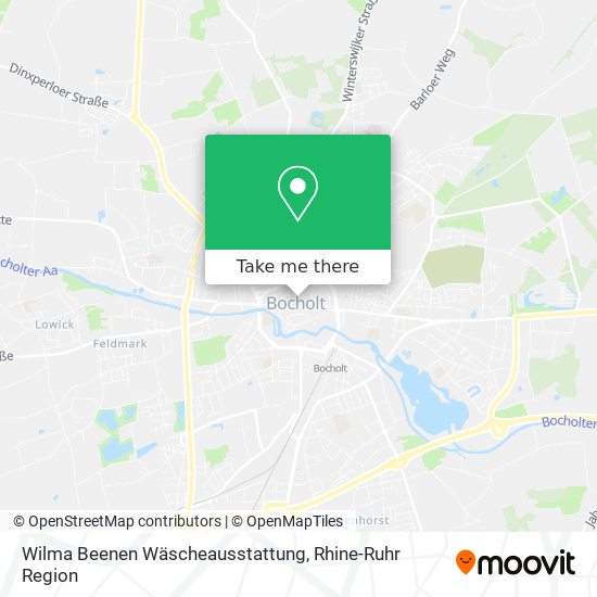Wilma Beenen Wäscheausstattung map