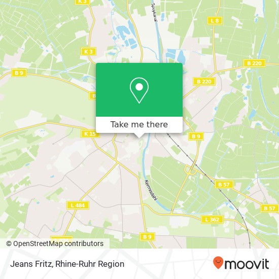 Jeans Fritz map