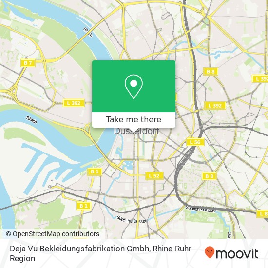 Deja Vu Bekleidungsfabrikation Gmbh map