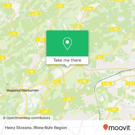 Heinz Stossno map