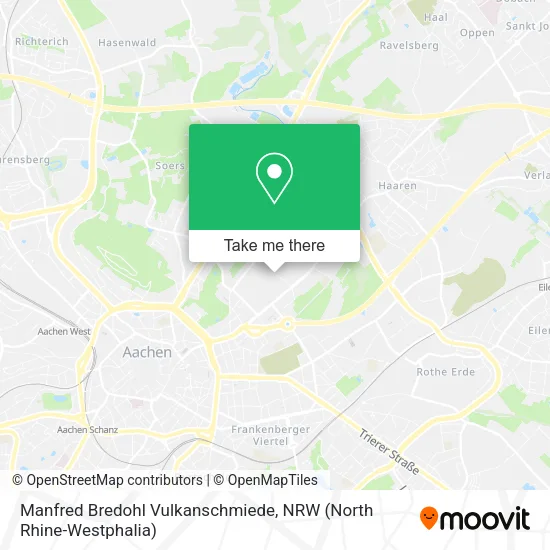 Карта Manfred Bredohl Vulkanschmiede