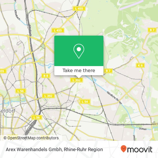 Arex Warenhandels Gmbh map