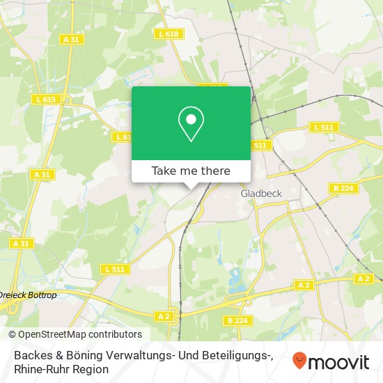 Карта Backes & Böning Verwaltungs- Und Beteiligungs-